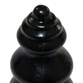 Plug anal ZIZI RIDGE Noir de 11 x 5 cm par Zizi XXX 2