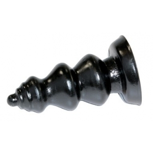 Plug anal ZIZI RIDGE Noir de 11 x 5 cm par Zizi XXX