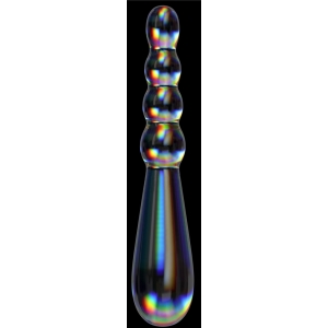 Gode en Verre RISING RIPPLES 18 x 3.5cm Transparent Lovetoy