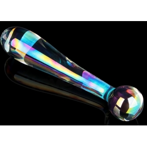 Gode en verre ALLURING ARC de 15 cm