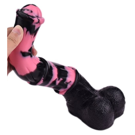 Gode Horse TINULF L 28 x 6.5cm Noir-Rose
