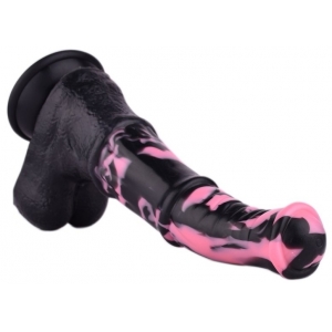 Gode Horse TINULF L 28 x 6.5cm Noir-Rose