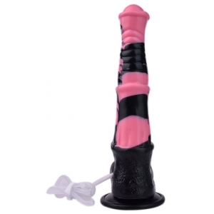 Gode Éjaculateur Horse TINULF SQUIRT M 19 x 5cm Noir-Rose