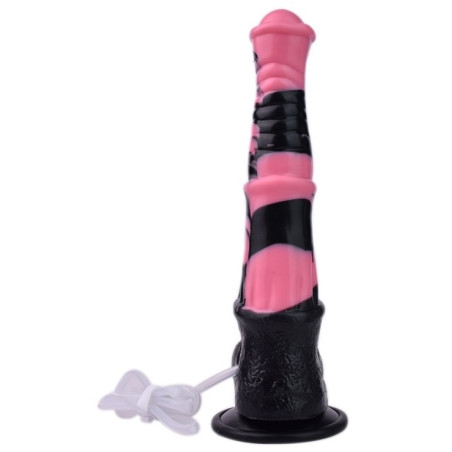 Gode Éjaculateur Horse TINULF SQUIRT M 19 x 5cm Noir-Rose