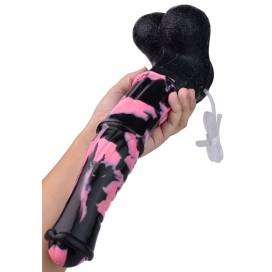 Gode Éjaculateur Horse TINULF SQUIRT L 28 x 6.5 cm Noir-Rose 2