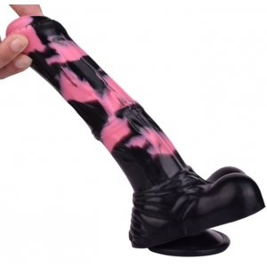 Gode Horse HURULF S 18 x 4.7cm Noir-Rose