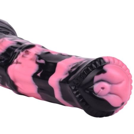 Gode Horse HURULF M 24.5 x 6.5cm Noir-Rose