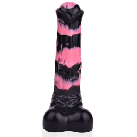 Gode Horse HURULF M 24.5 x 6.5cm Noir-Rose