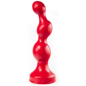 Plug anal rouge ZIZI TWIST de 17 x 4.5 cm par Zizi XXX