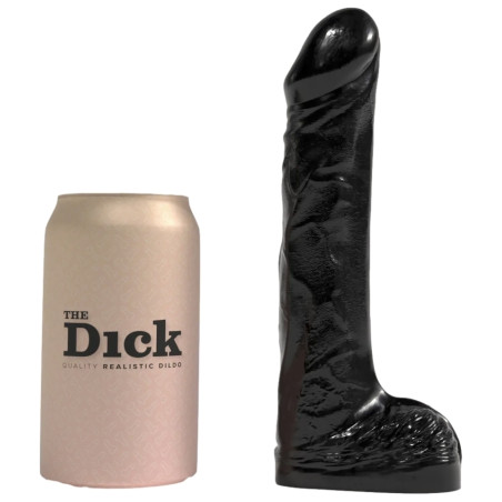 Gode ERIK Noir de The Dick 17 x 4 cm