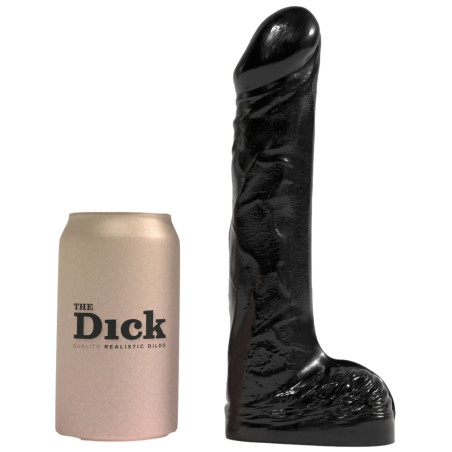 Gode noir LORENZO de The Dick 19 x 5 cm