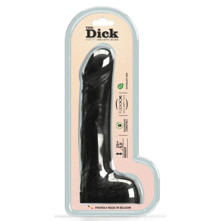 Gode noir LORENZO de The Dick 19 x 5 cm