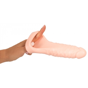 Sextoy vibrant Double pénétration DOUBLE FUCKER 14 x 4.5 cm