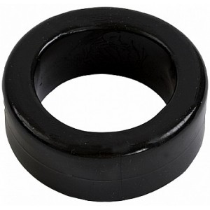 Cockring Stretch flexible de 25mm de la marque TitanMen couleur noire