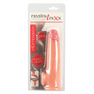 Gaine de pénis REAL EXTEND 19 x 4 cm