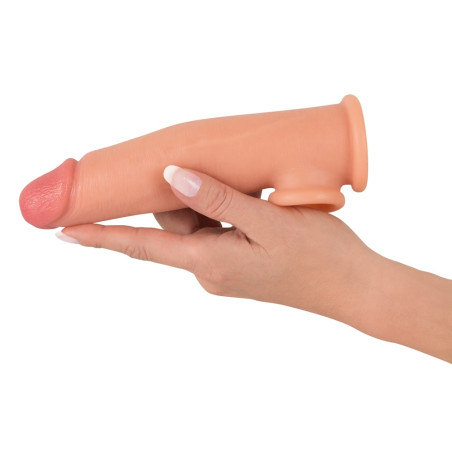 Gaine de pénis REAL EXTEND 19 x 4 cm