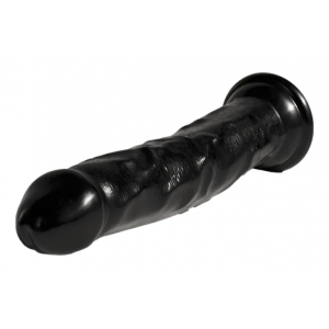 Gode noir BROCK The Dick Forme droite 21 x 4 cm