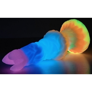 Gode Phosphorescent BLIENY 17 x 6.5cm Multicolore