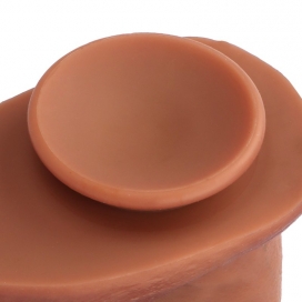 Gode Réaliste SHANEY M 19 x 6.5cm Marron Rougi 2