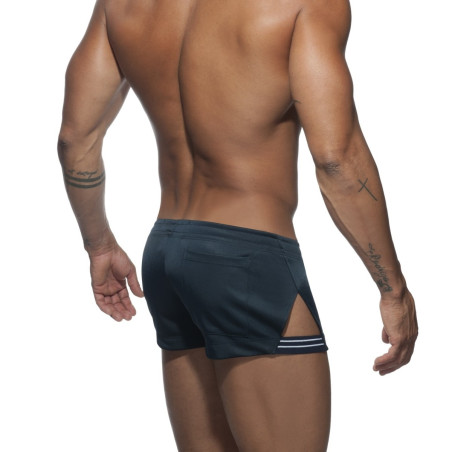 Short SIDE STRIPE Bleu marine