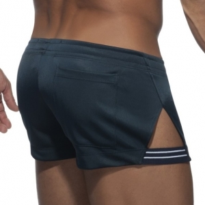 Short SIDE STRIPE Bleu marine