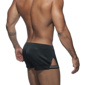 Short SIDE STRIPE Noir