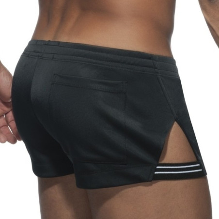Short SIDE STRIPE Noir