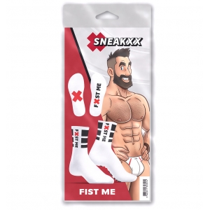 Chaussettes blanches FIST ME SneakXX