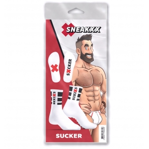Chaussettes blanches SUCKER SneakXX