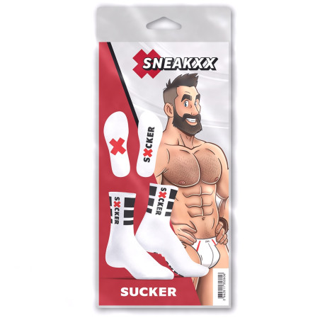 Chaussettes blanches SUCKER SneakXX