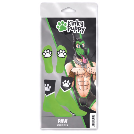 Chaussettes Puppy PAW vertes