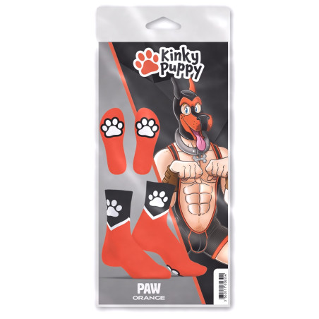 Chaussettes Kinky Puppy PAW Orange