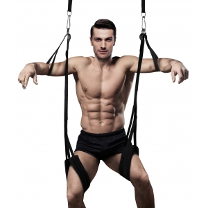 Sling de Porte OVER THE SWING Ouch! Noir
