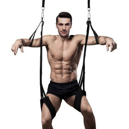 Sling de Porte OVER THE SWING Ouch! Noir