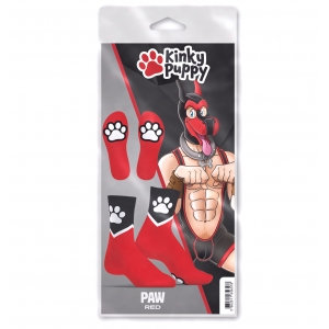 Chaussettes PAW Kinky Puppy Rouges