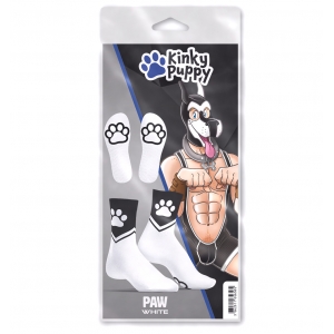 Chaussettes PAW Kinky Puppy Blanches