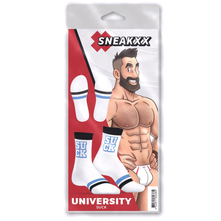 Chaussettes SUCK UNIVERSITY de SneakXX
