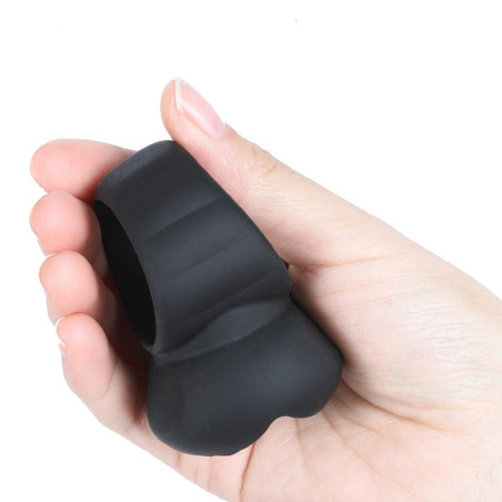 Ballstretcher en silicone BOLESTIK Noir - Diamètre 26 mm