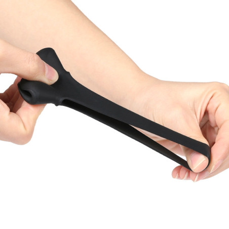 Ballstretcher en silicone BOLESTIK Noir - Diamètre 26 mm