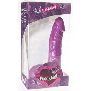 Gode réaliste violet P05 BRETT 15 x 4.5 cm de Pink Room
