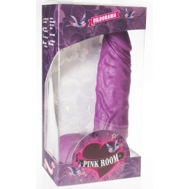 Gode violet réaliste P10 NATE de Pink Room 18 x 5 cm 2
