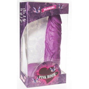 Gode violet réaliste P10 NATE de Pink Room 18 x 5 cm
