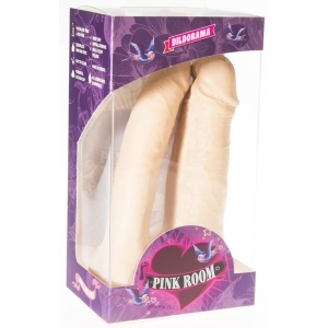 Double gode P11 JACKSON de Pink Room | Deux godes réalistes