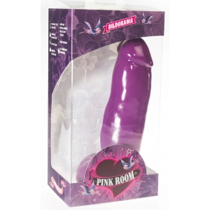 Gode réaliste violet P13 DEAN de Pink Room 16 x 6.2 cm