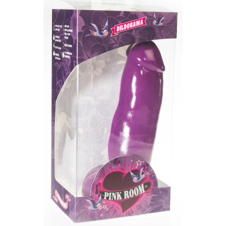 Gode réaliste violet P13 DEAN de Pink Room 16 x 6.2 cm