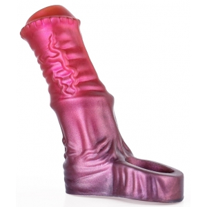 Manchon de pénis ORSSE L de 13 x 4.5 cm Rose-Violet