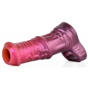 Manchon de pénis ORSSE L de 13 x 4.5 cm Rose-Violet