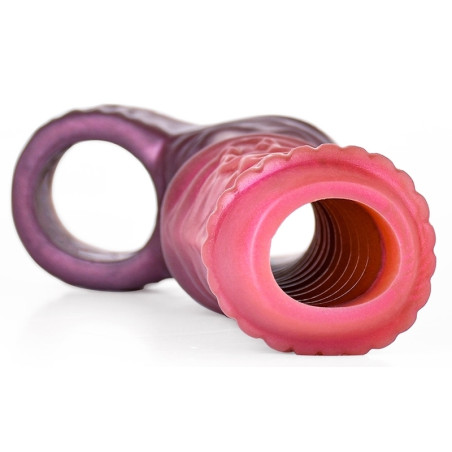 Manchon de pénis ORSSE L de 13 x 4.5 cm Rose-Violet