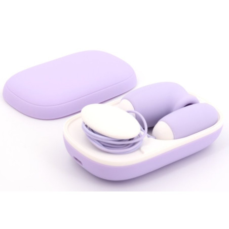 Double Stimulateur MAGICAL SUCK 5 x 2cm Violet