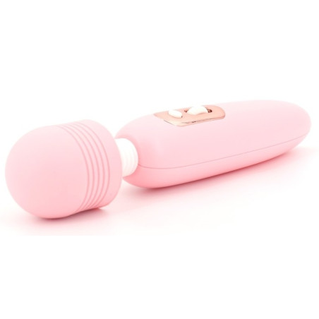 Wand MAGIC LOVE 26cm Tête 45mm Rose Pâle